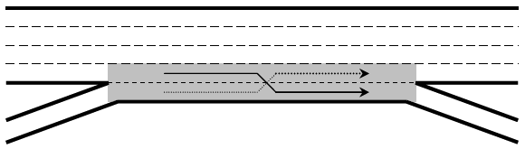 Number of Weaving Lanes