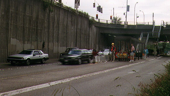 HOV Bypass Lane Violation Study Site (2)--University of Washington