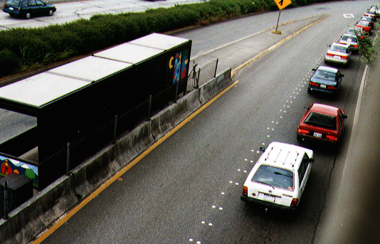 HOV Bypass Lane Violation Study Site (3)--University of Washington