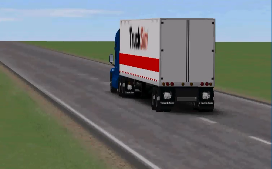 Simulation usually explicitly models heavy vehicles