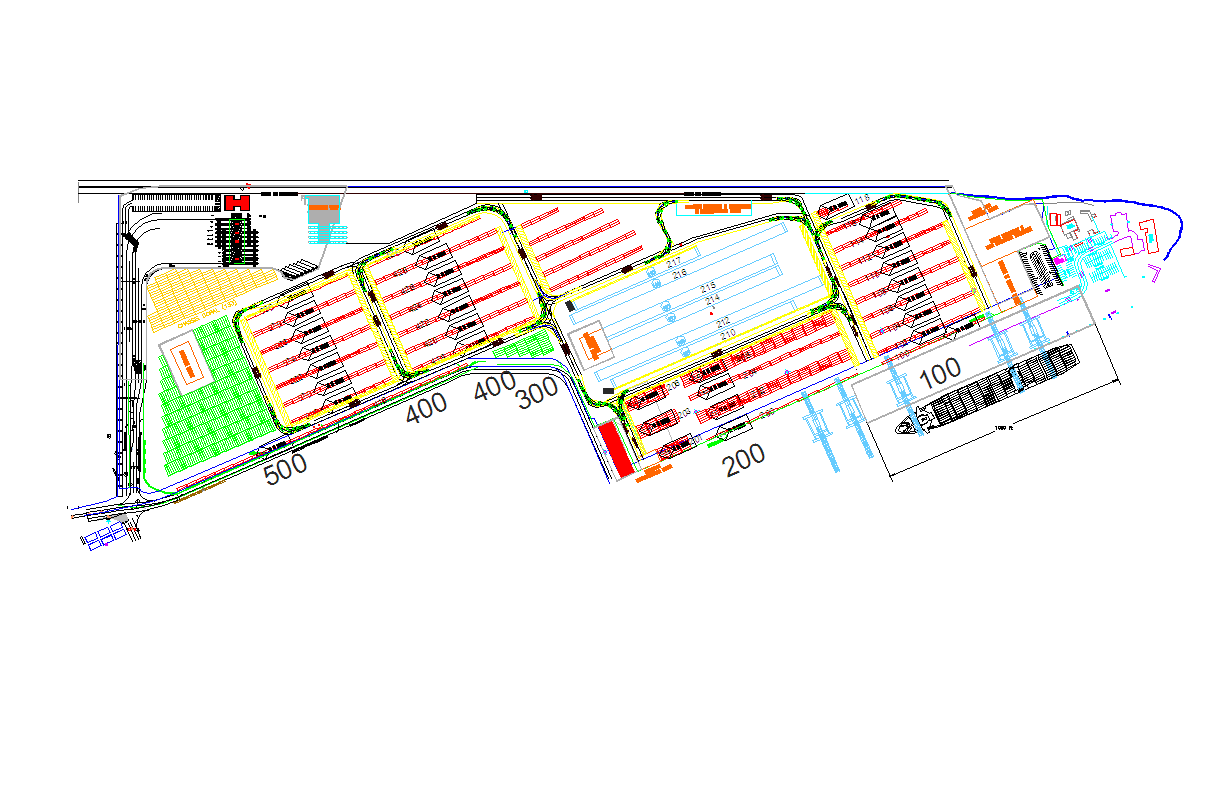 Port of Miami Partial Schematic