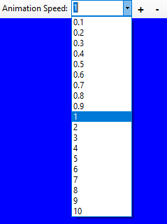 Animation Playback Controls (Speed Increase/Decrease)