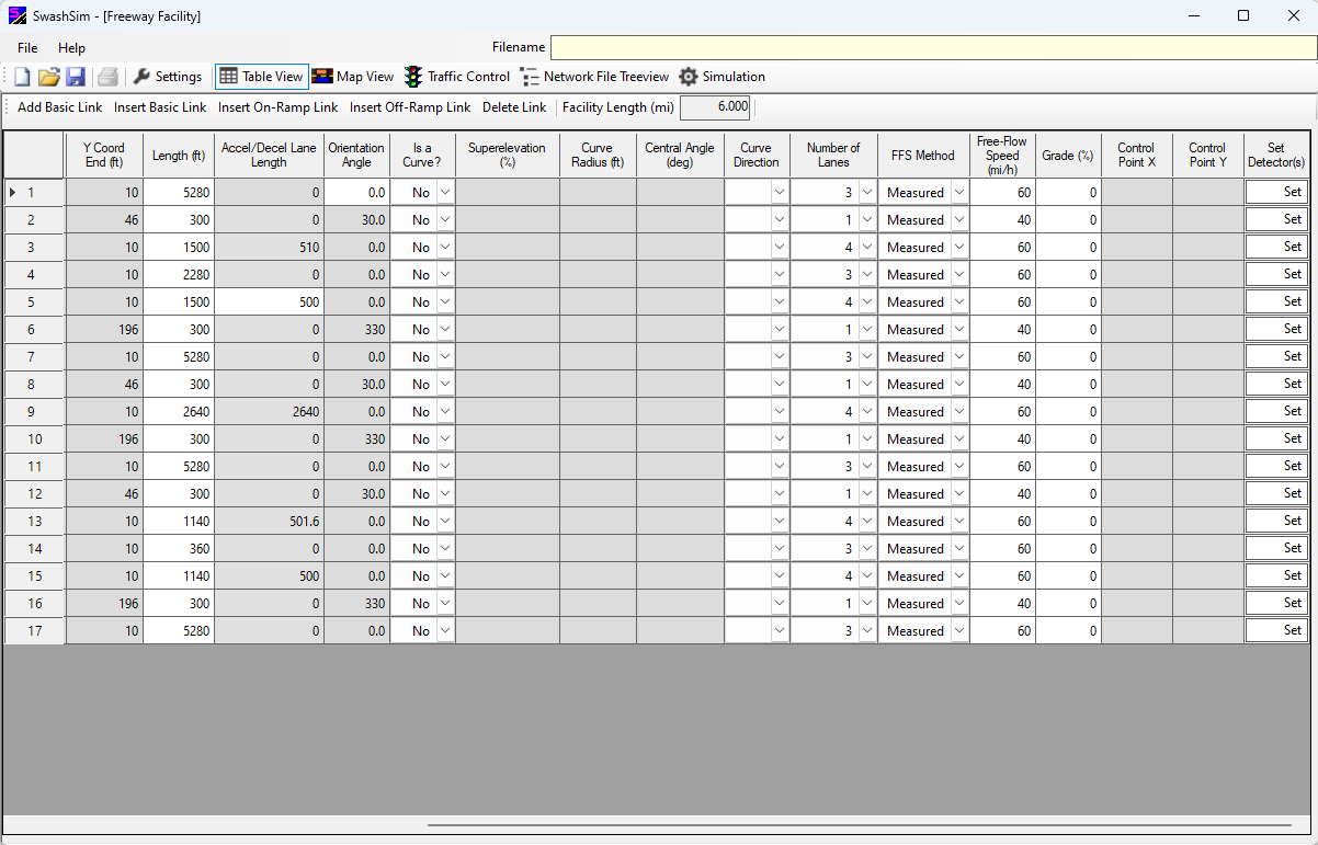 Freeway Facility Quick Editor (2)