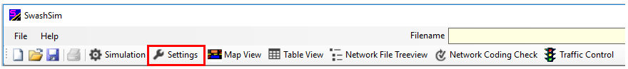 Toolbar Settings Button