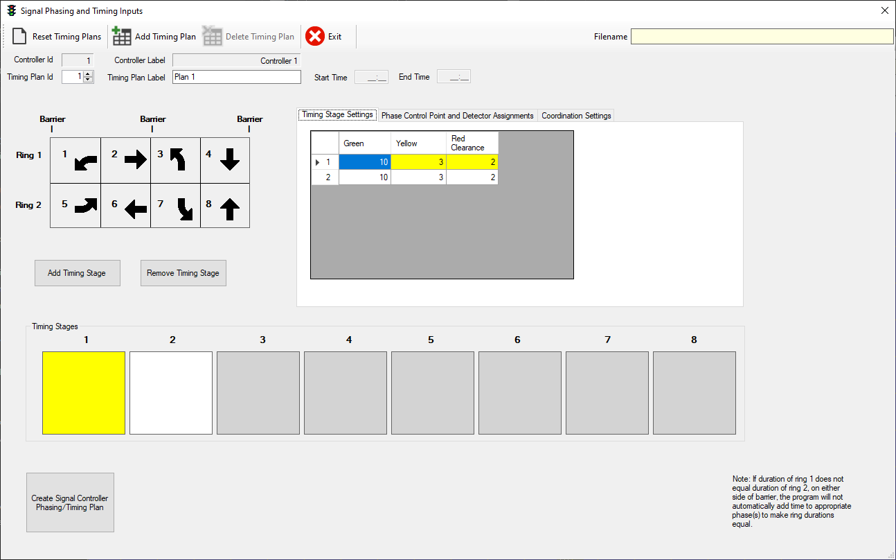 Pretimed Signal Controller Settings (1)