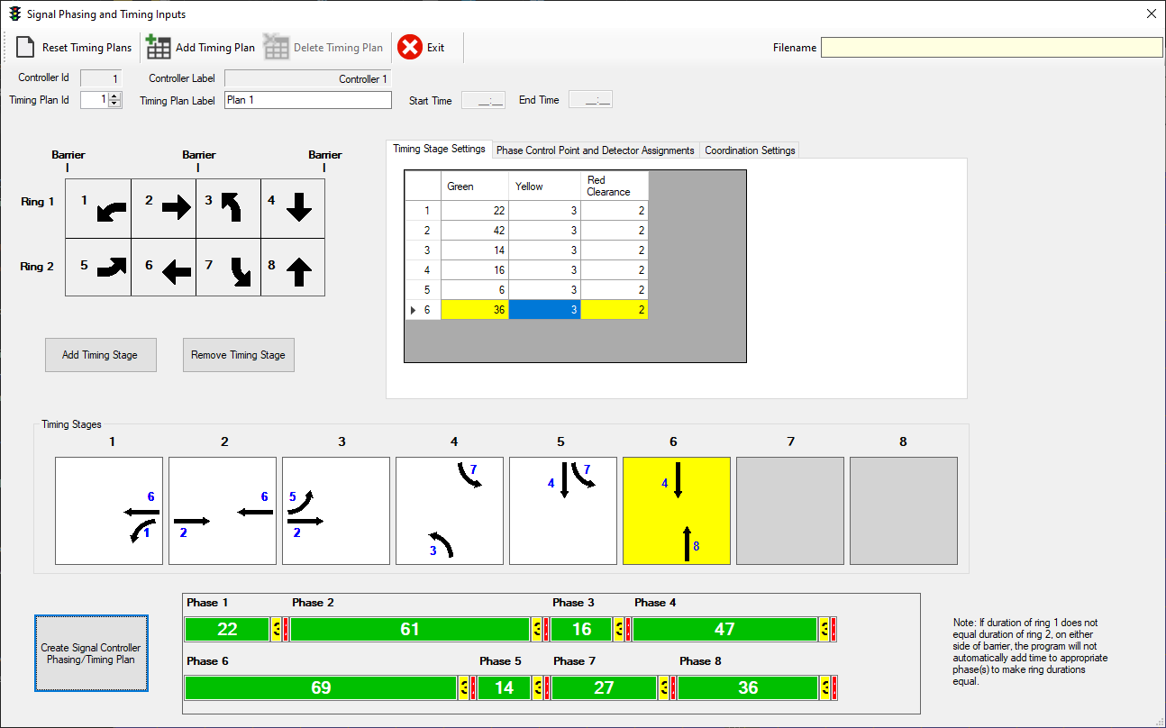Pretimed Signal Controller Settings (3)