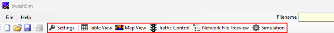 Toolbar Settings Button